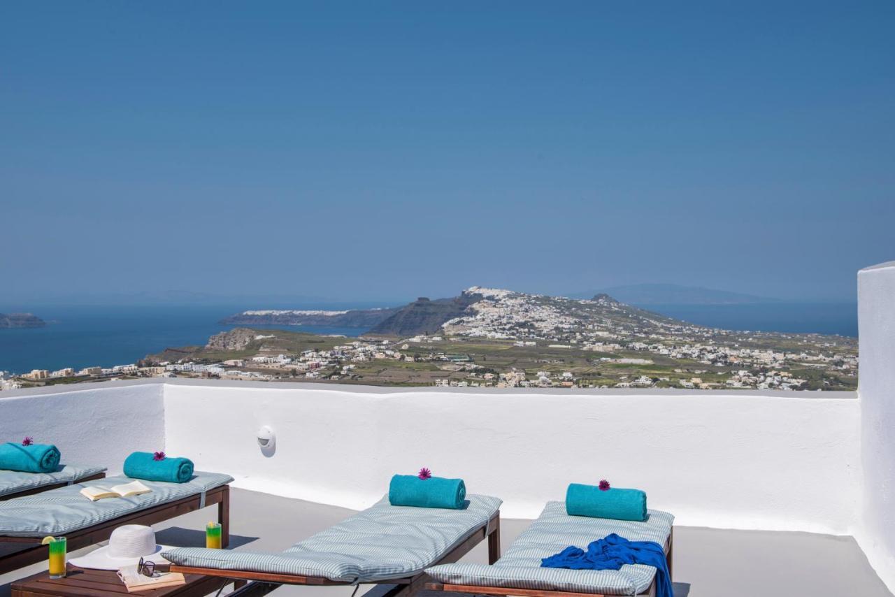 Santorini 180 Degrees Villa Pyrgos Kallistis Luaran gambar